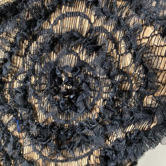 Tadashi Black Lace Sheath Dress - Picture 8 of 10